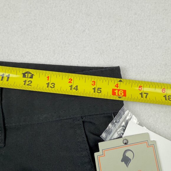 Hallstatt Men's Stretch Standard Fit Tapered Black Chino Pants Size 32x32 NWT - Picture 6 of 9